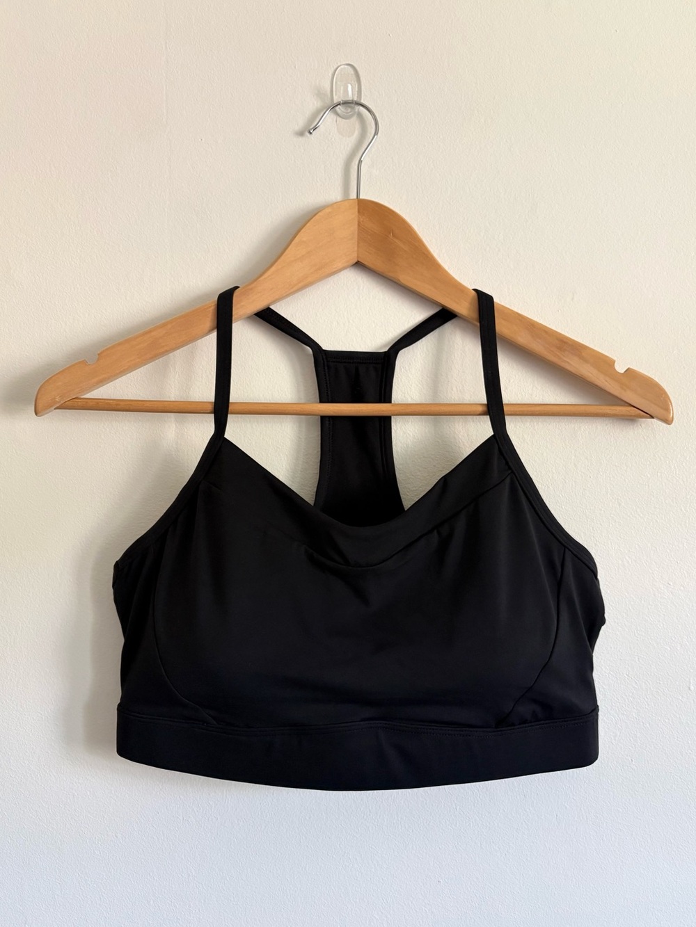 Black Racerback Sport Bra